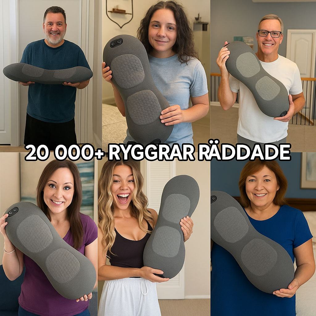 ZenSpine™ Trippel Ryggmassagerare