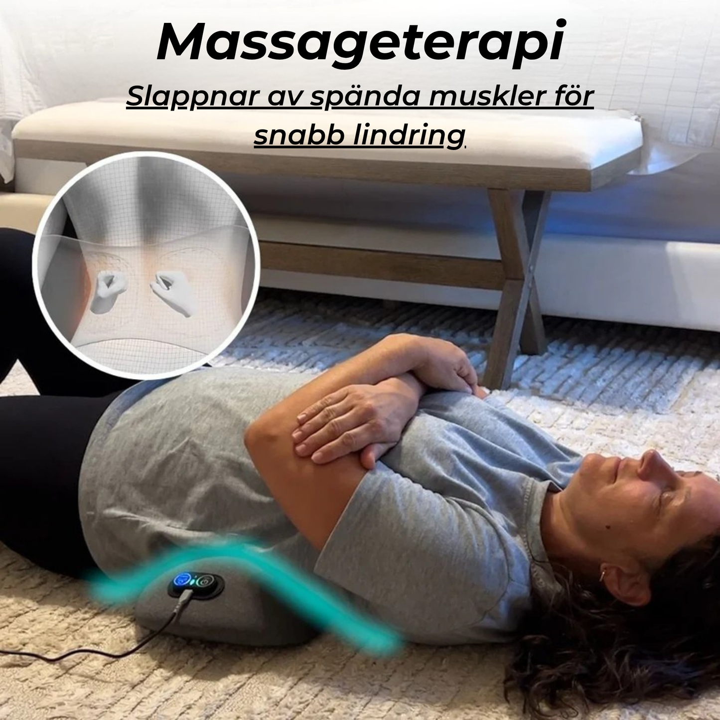 ZenSpine™ Trippel Ryggmassagerare